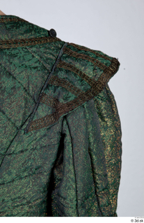  Photos Man in Historical Dress 38 17th century green decorated jacket historical clothing lace shoulder upper body 0003.jpg